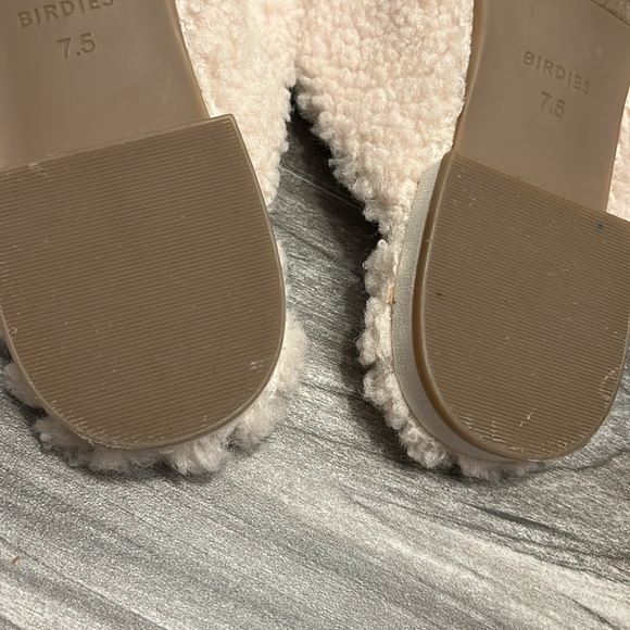 Birdies The Lark Ivory Shearling Mule - Picture 13 of 13